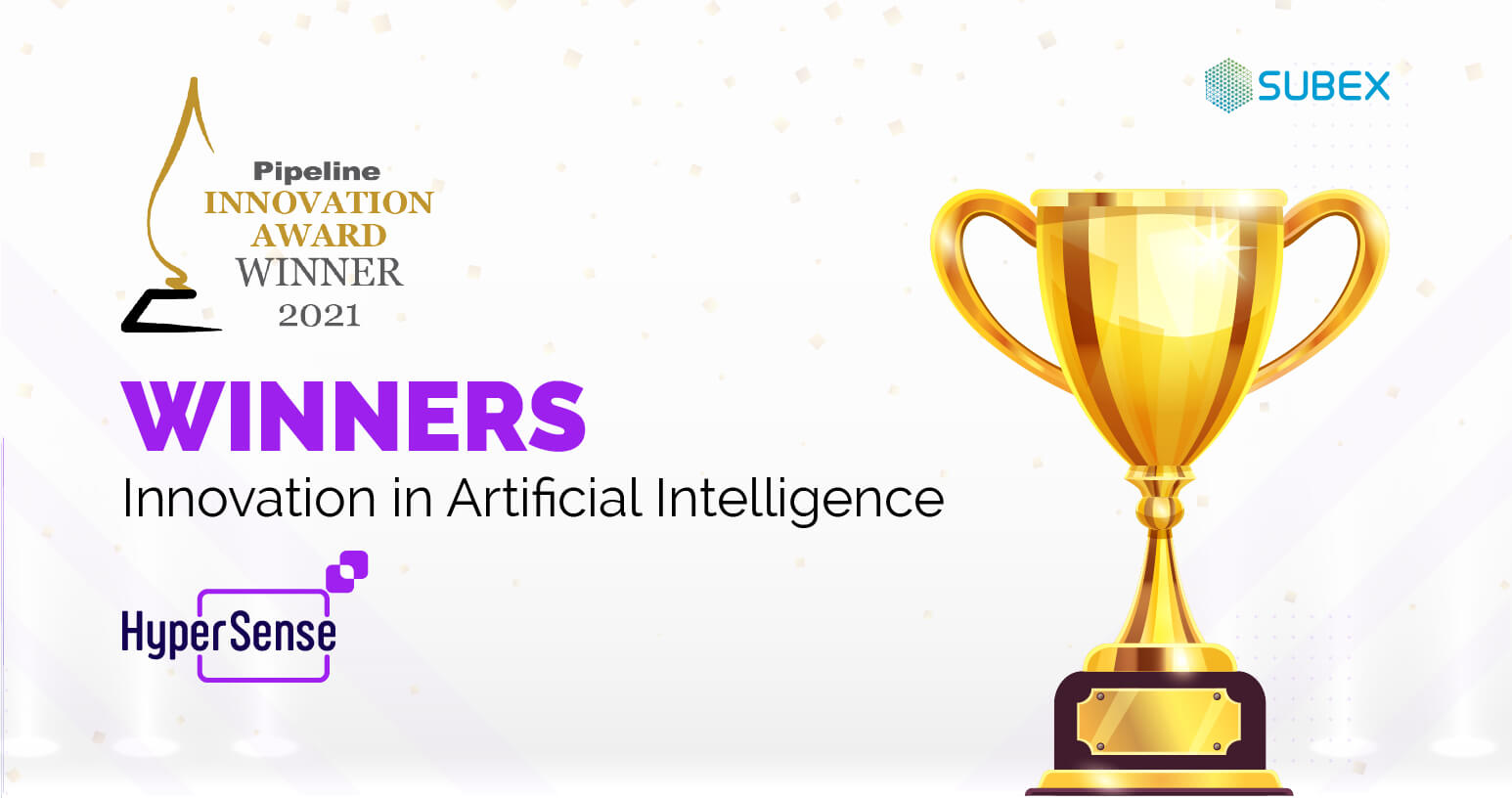 Subex announced as a winner in the 2021 Pipeline Innovation Awards